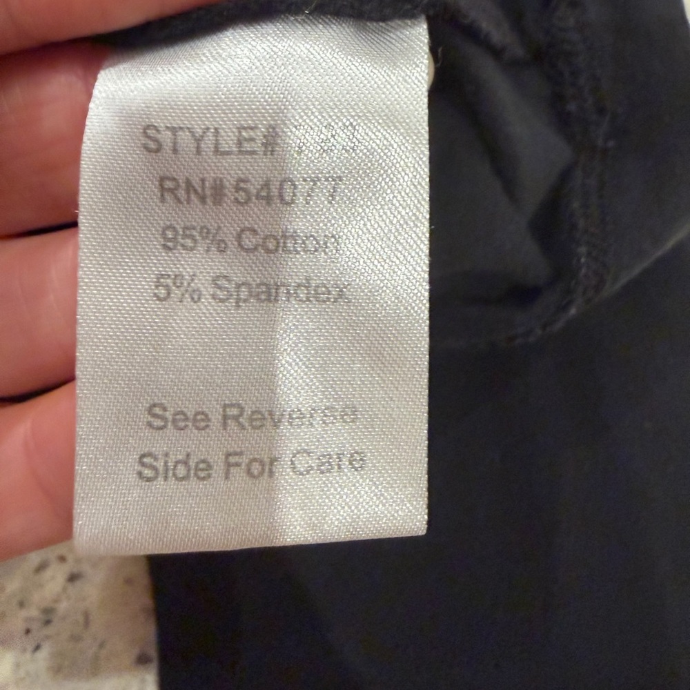 Cabi Turtleneck - Black - Size M — Adorable Front Design!! - Picture 4 of 6